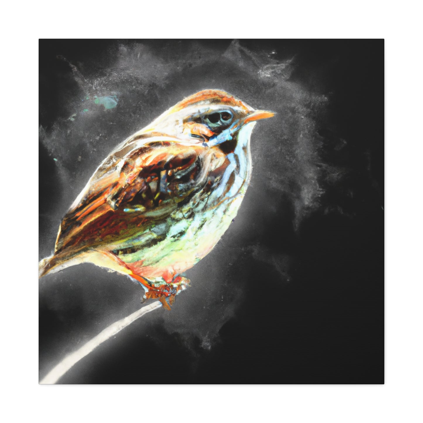 Song Sparrow Symphony - Canvas