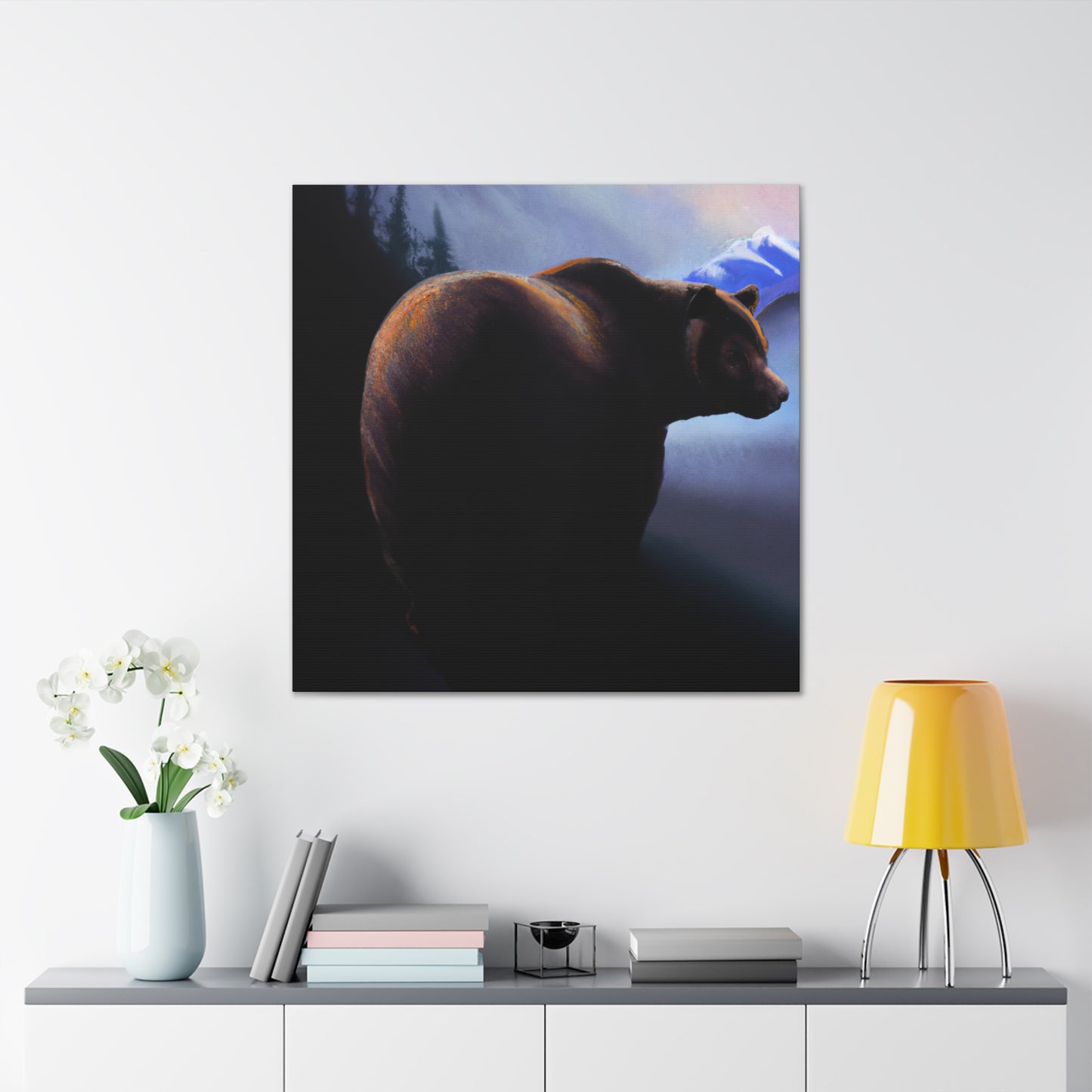 Bear of Wild Reality - Canvas