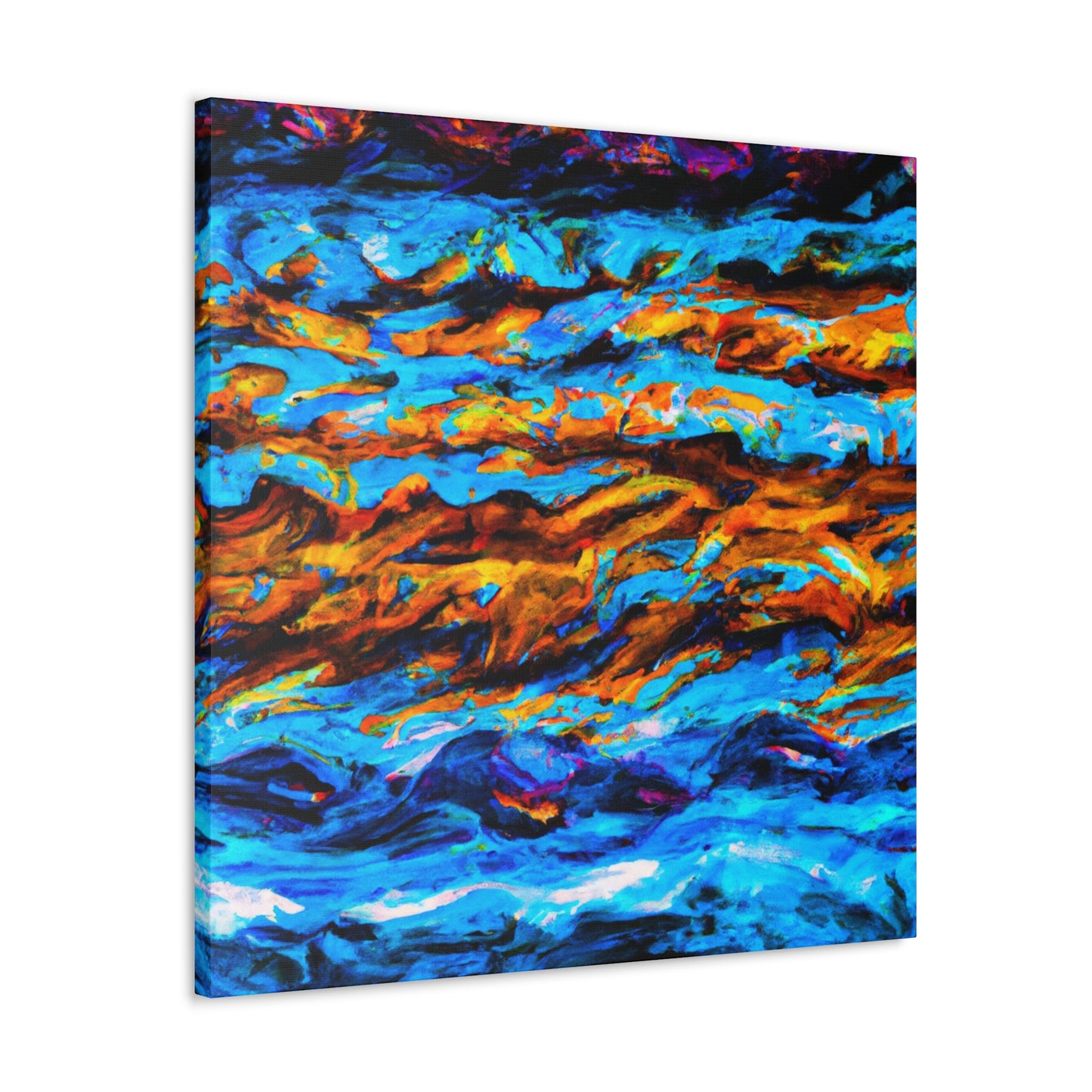 "Ocean Wave Euphoria" - Canvas