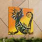 Frill of a Lizard - Canvas