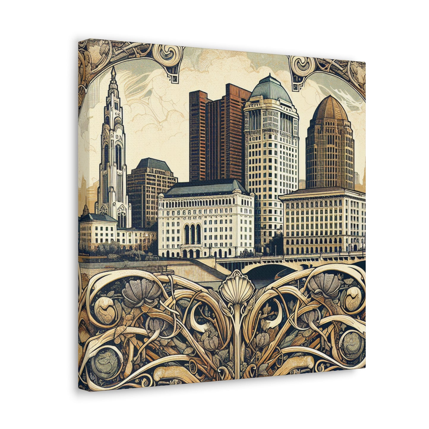 Emerald City Awakening - Canvas