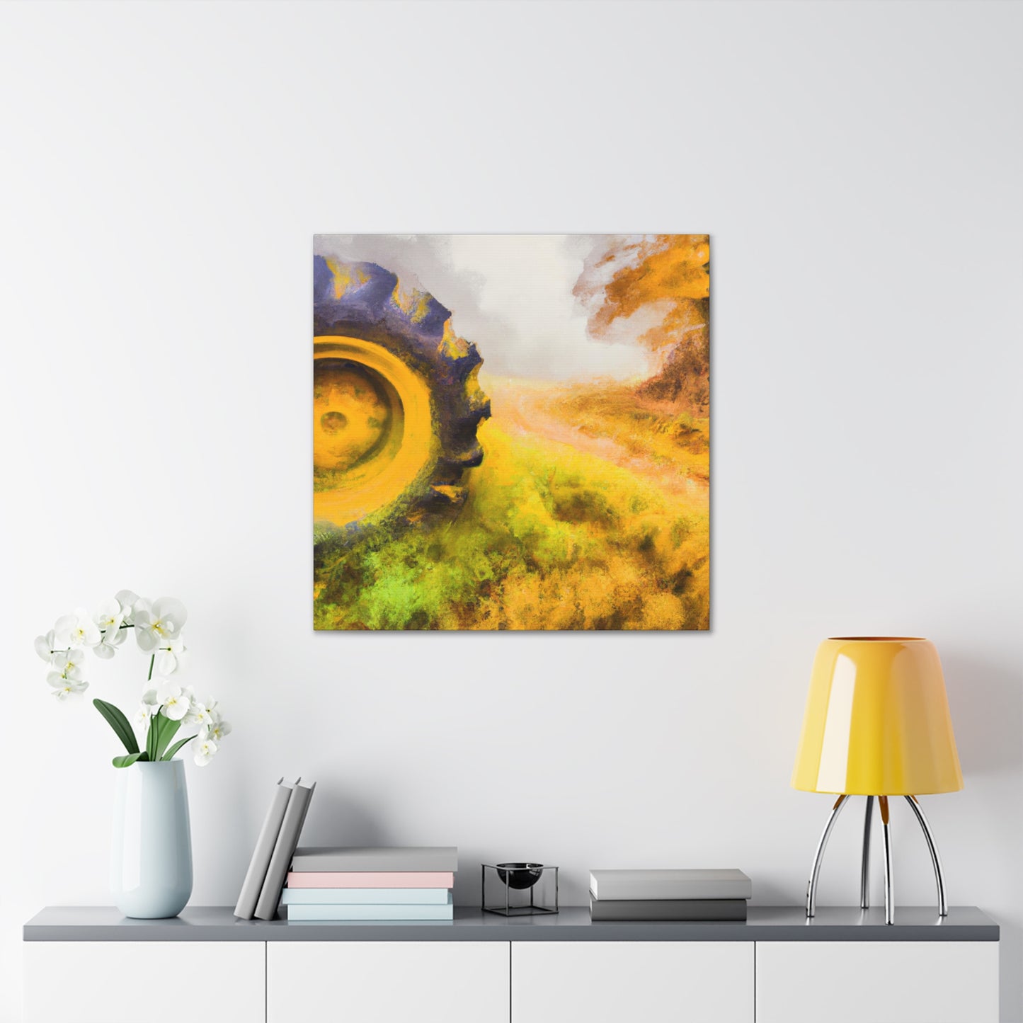 Tire of Strength Poster - Canvas