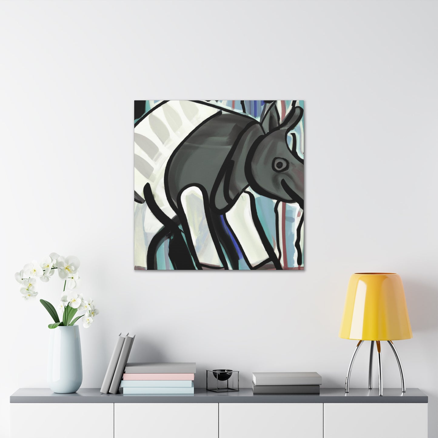 Malayan Tapir Ode - Canvas