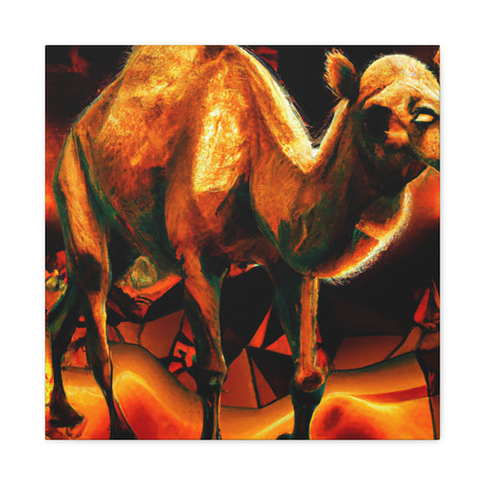 "Dromedary's Desert Dream" - Canvas