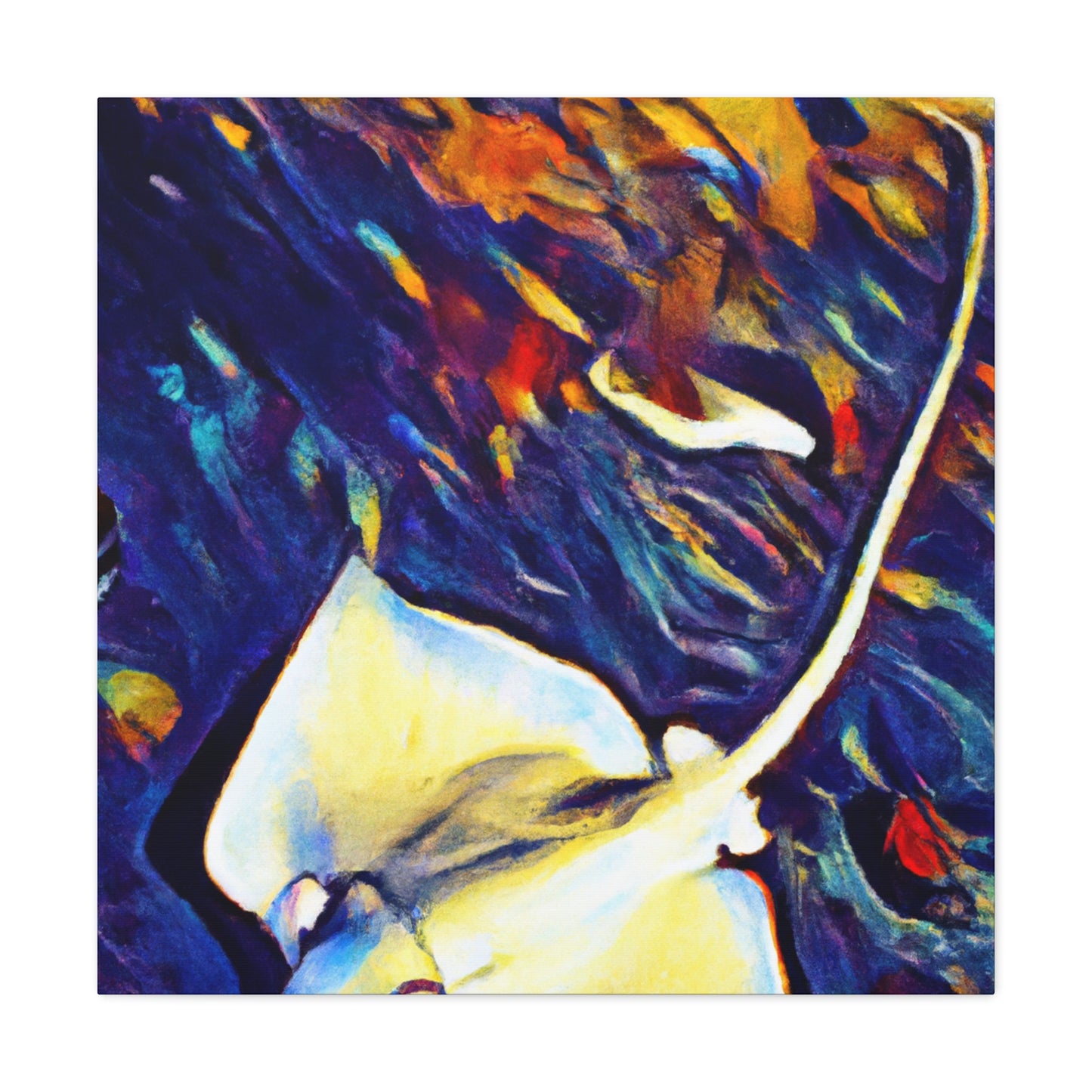 Stingray in Abstraction - Canvas