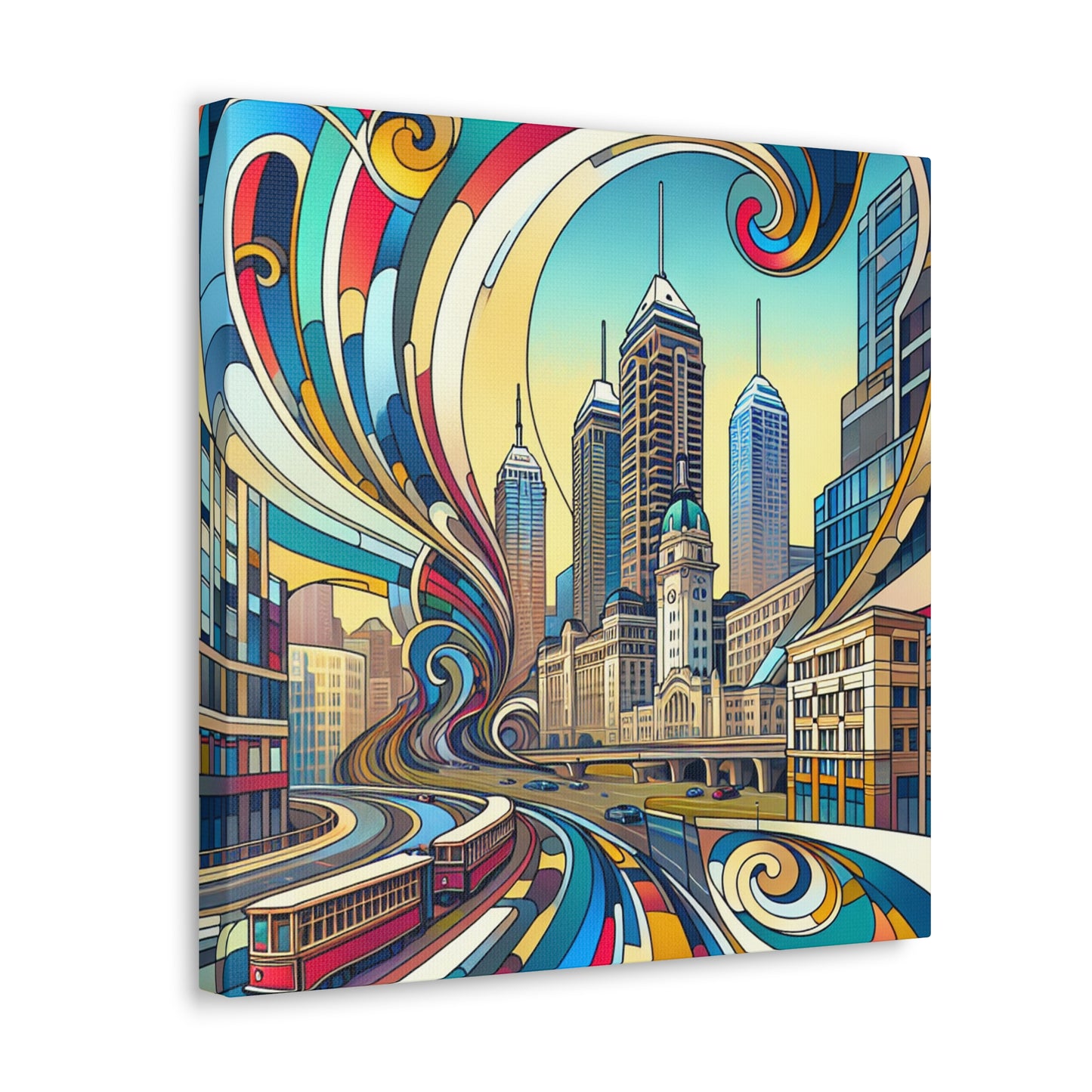 "Enchanting Indianapolis Echo" - Canvas