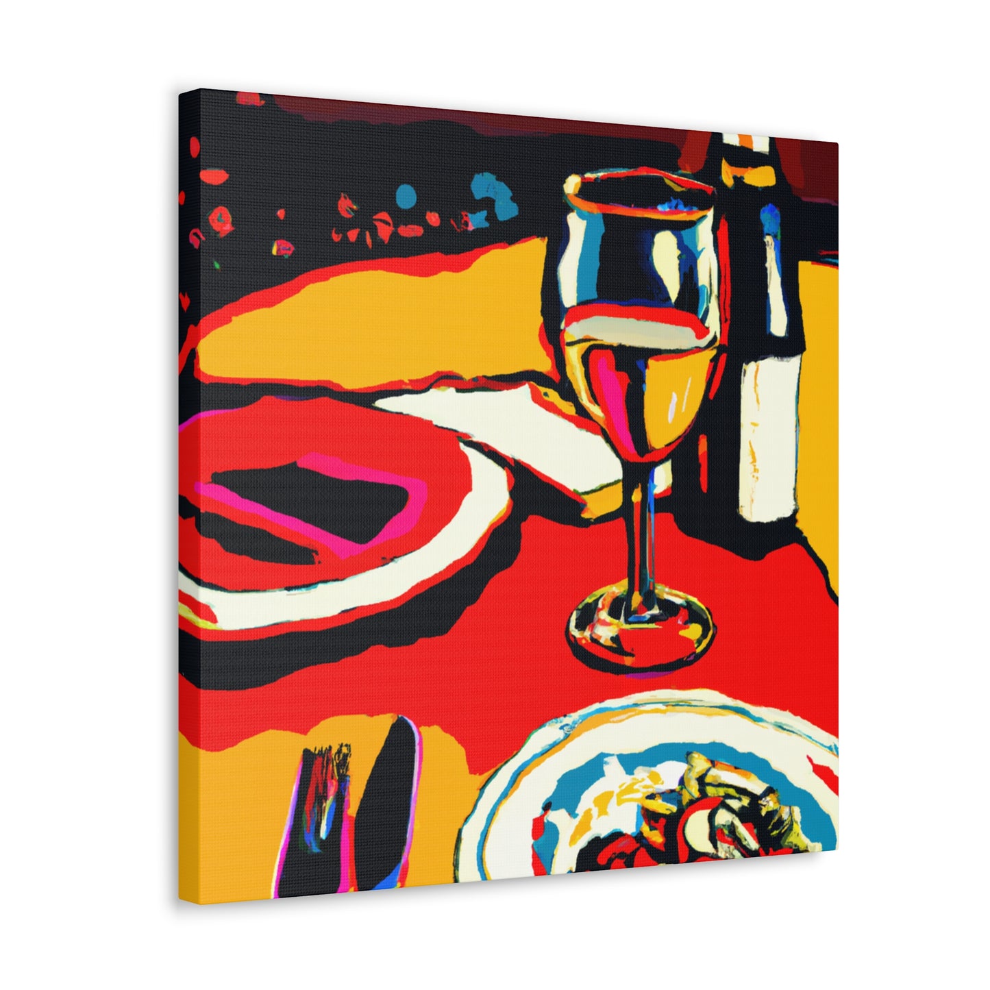 "Dining In Splendor." - Canvas