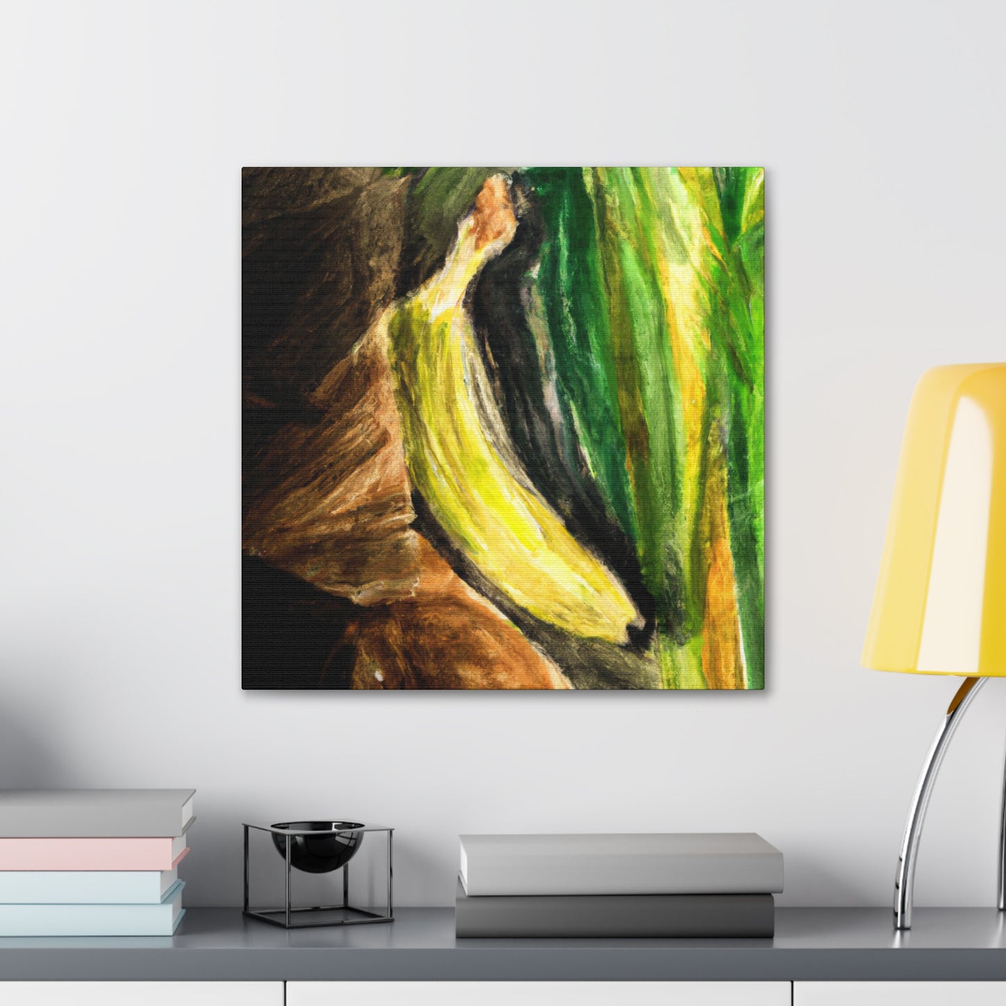 Bananna Garden Delight. - Canvas