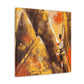 Rock Climbing Abstraction - Canvas