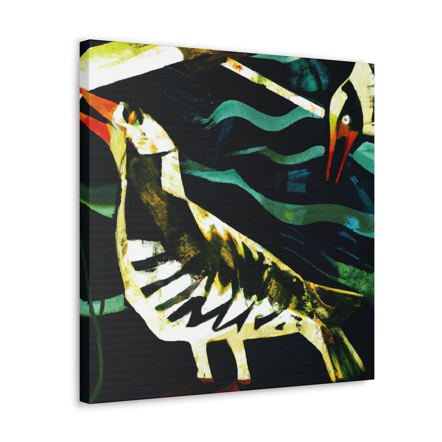 Sea Birds in Flight - Canvas