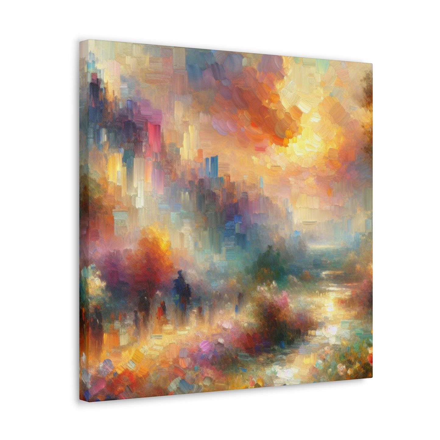 Gossamer Twilight Reflections - Canvas