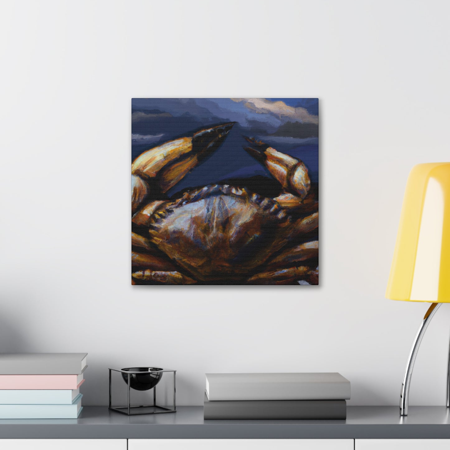 "Crab in Hyperrealism" - Canvas