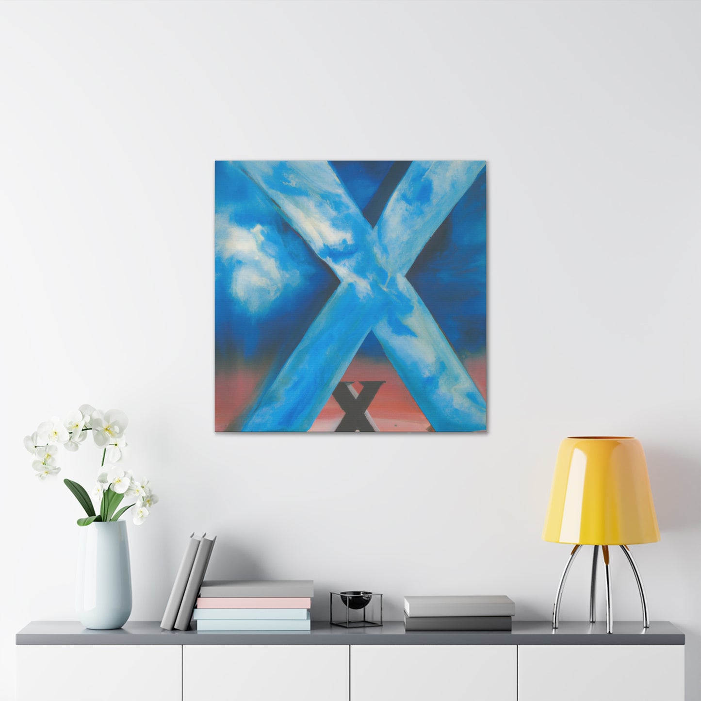 X Unveiled in Dreams - Canvas