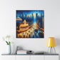 "Enchanting Urban Tapestry" - Canvas