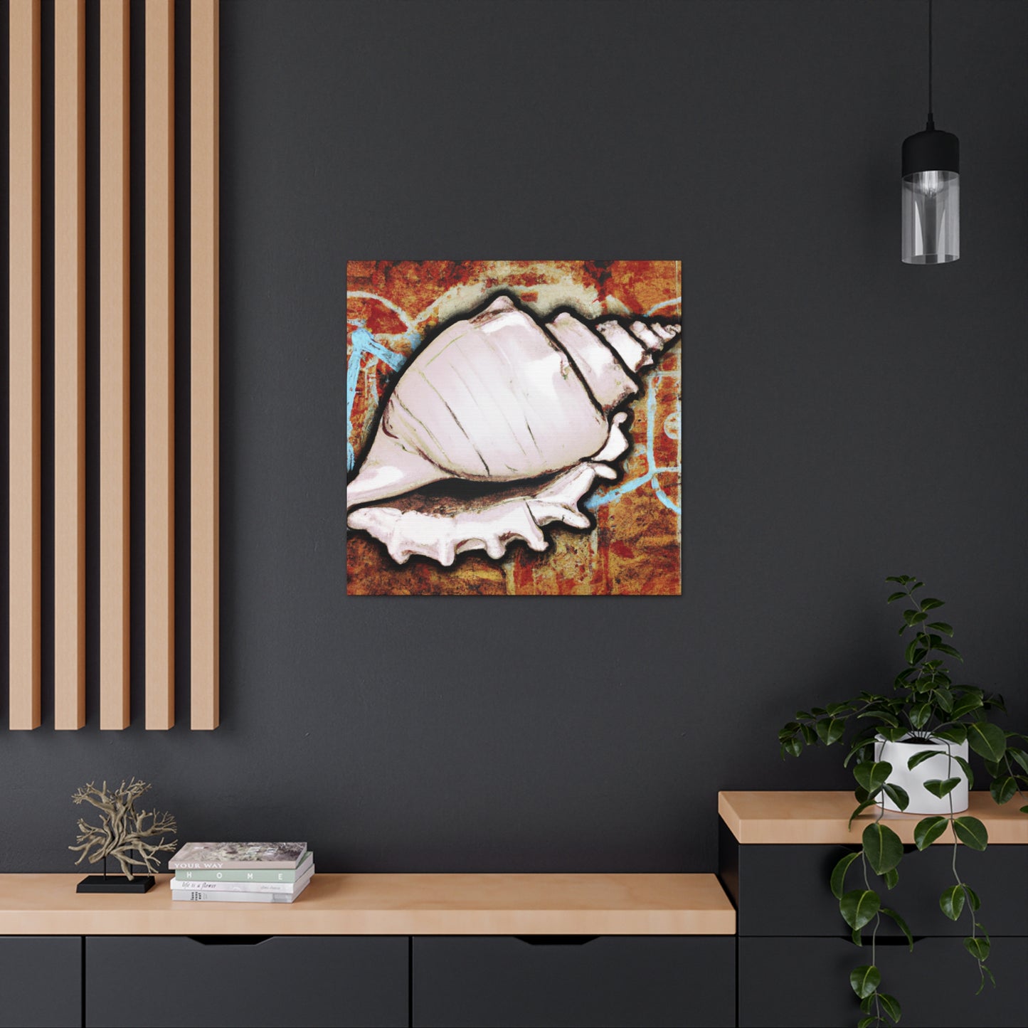 Sea Shell Splendor - Canvas