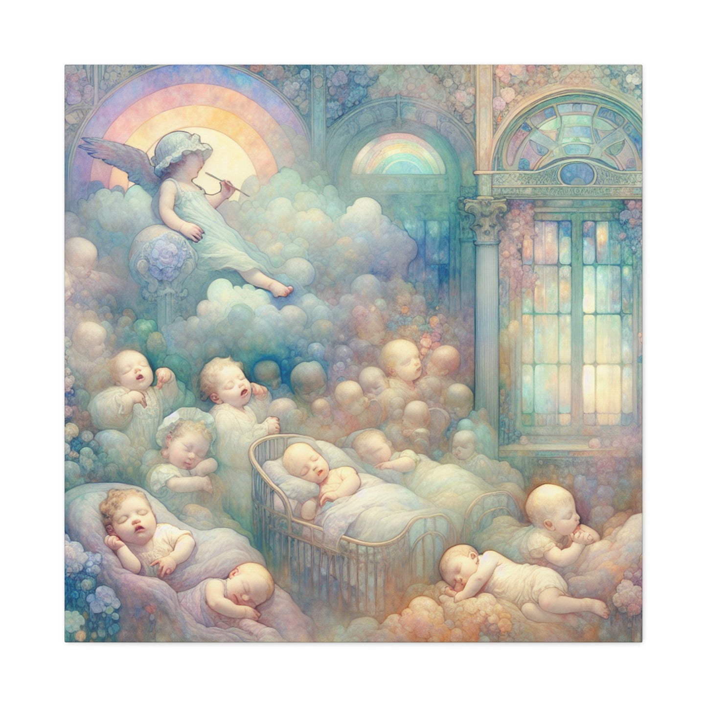 Whimsical Heavenly Serenade - Canvas