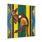 "Wallaby's Art Deco Drive" - Canvas