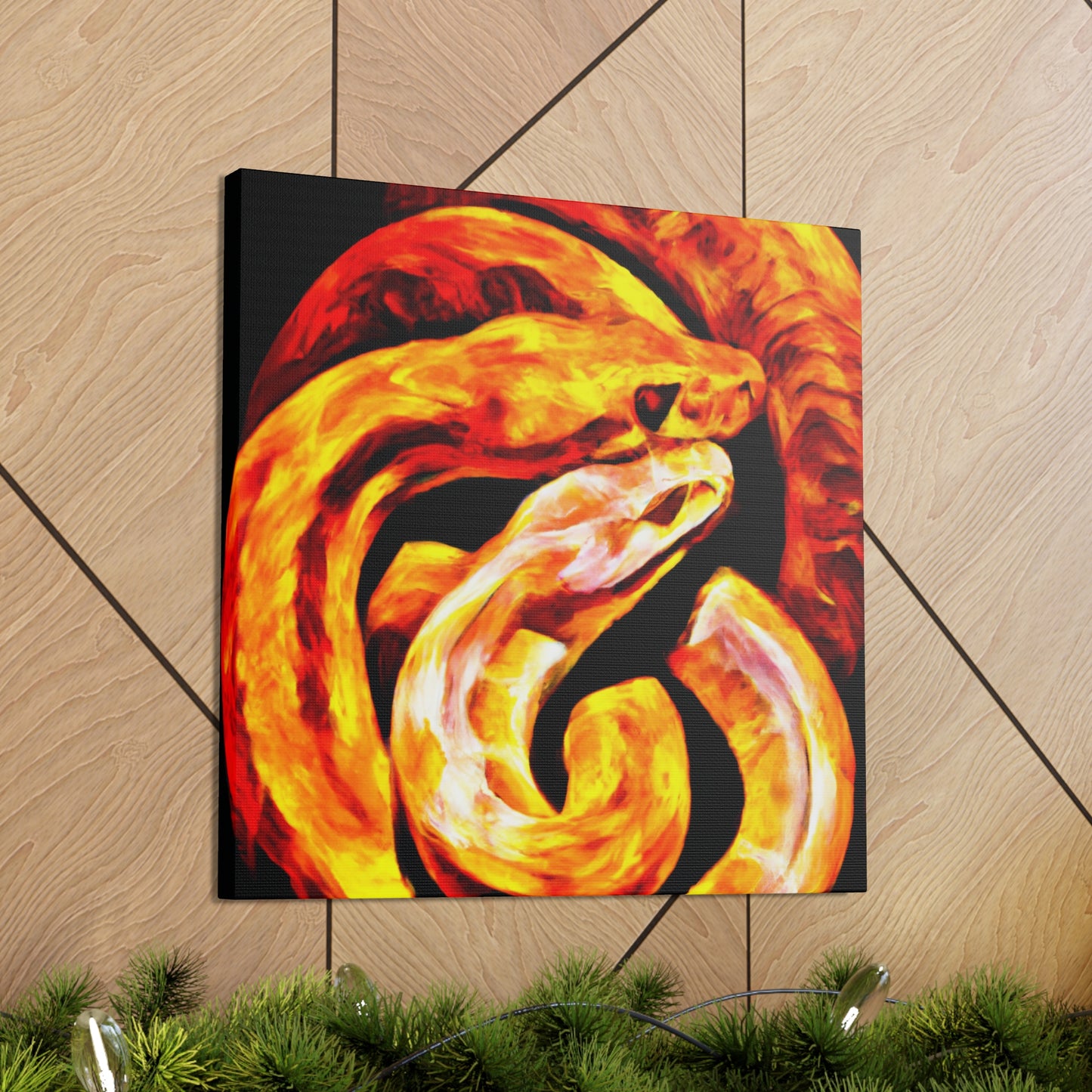 Corn Snake Majesty - Canvas