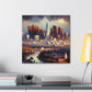 Golden Horizon Over Angeles - Canvas