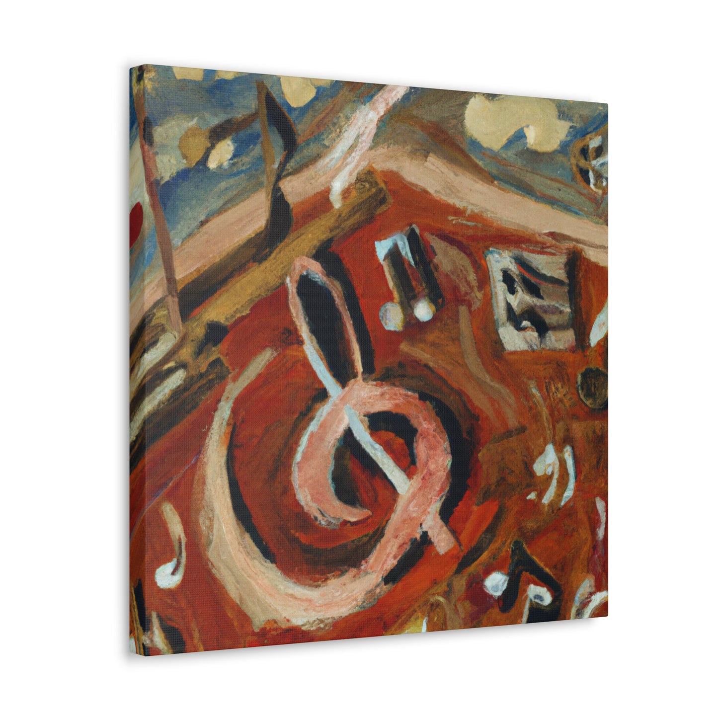 "Symphony of Notes" - Canvas