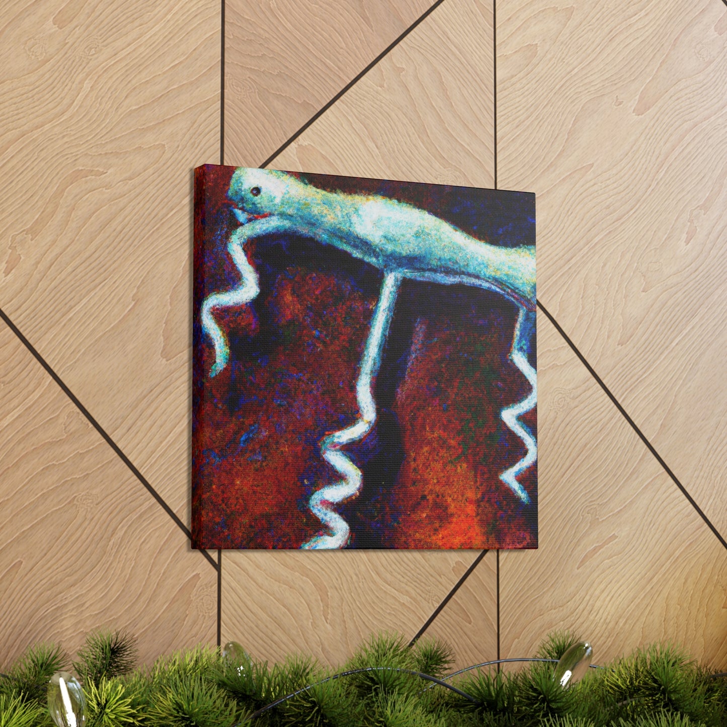 "Corkscrew Dance Divine" - Canvas