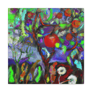 "Apple Tree Abstraction" - Canvas