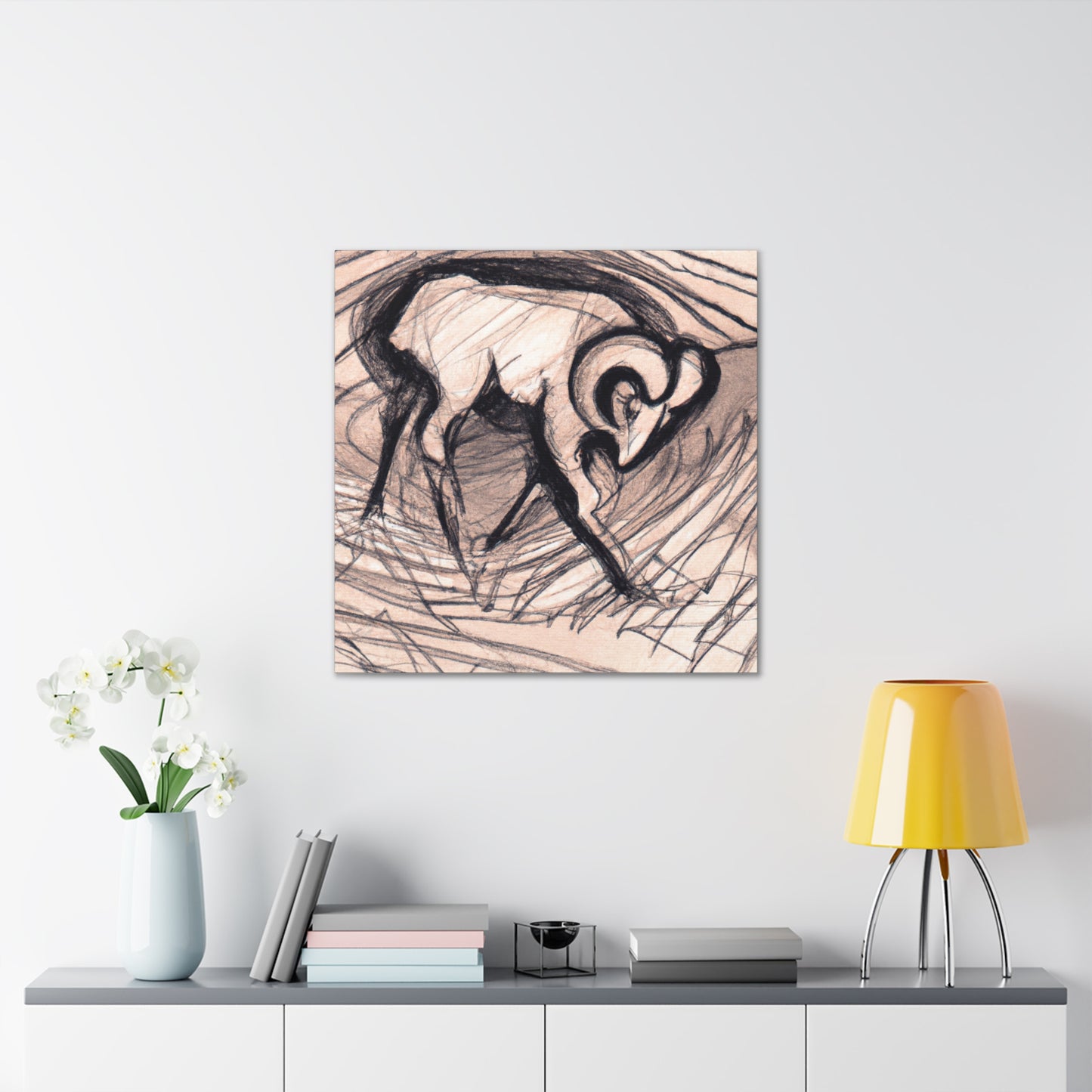 Bighorn Dreams Surreal - Canvas