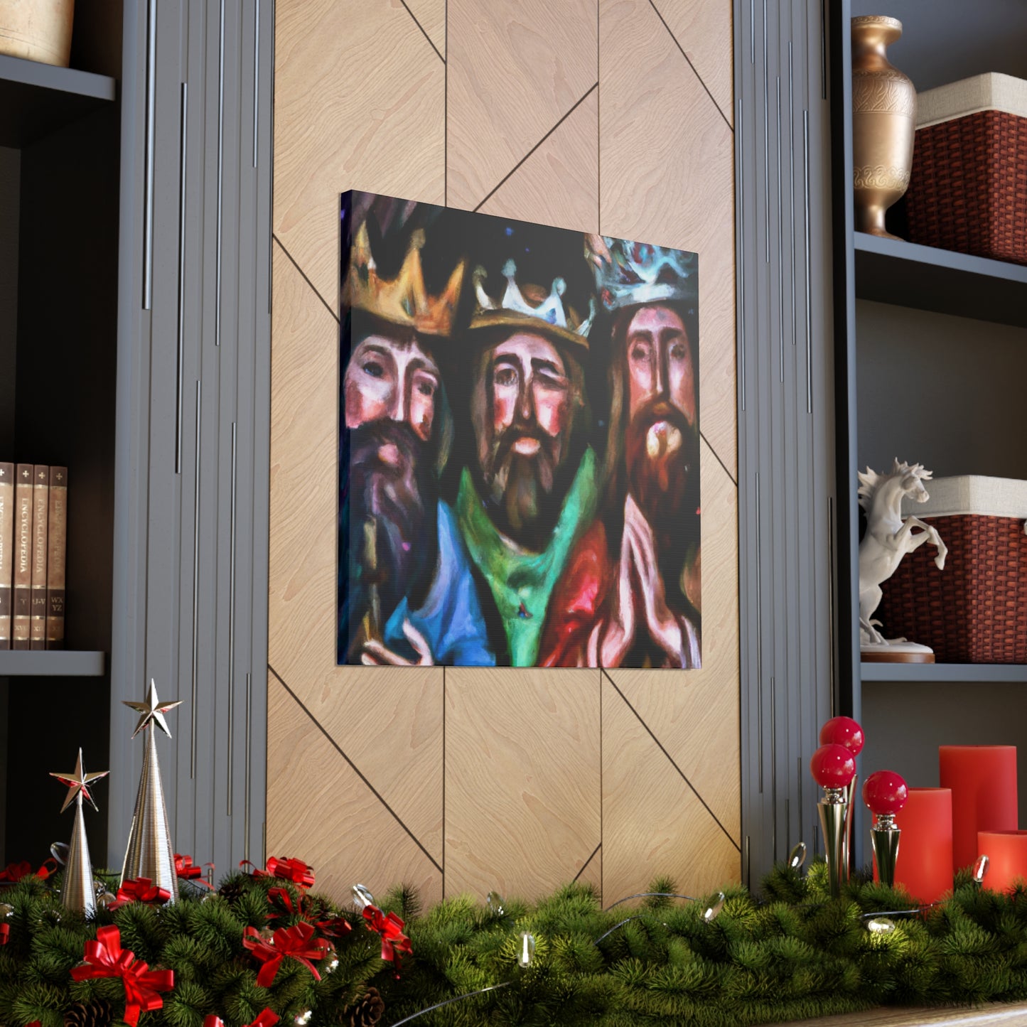 Wise Men's Journey Home - Canvas