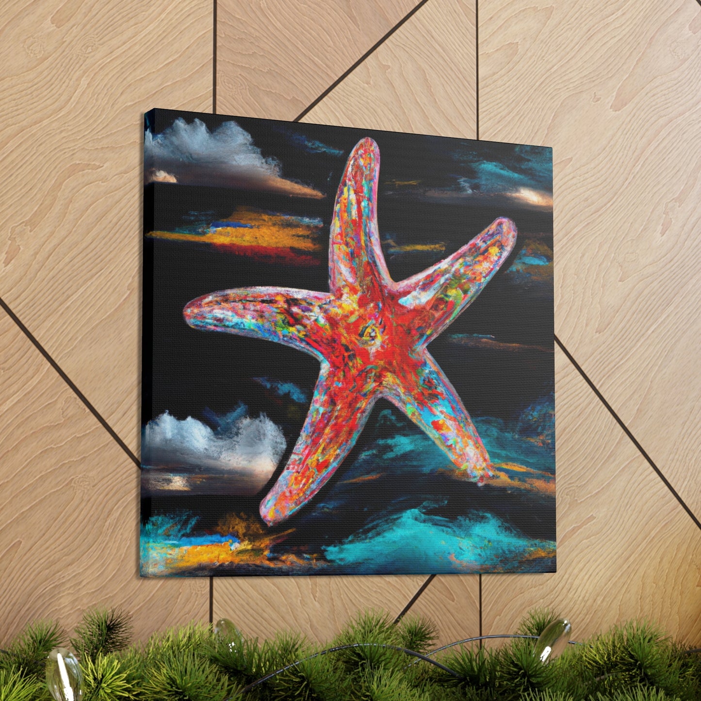 "Starfish in Surrealism" - Canvas