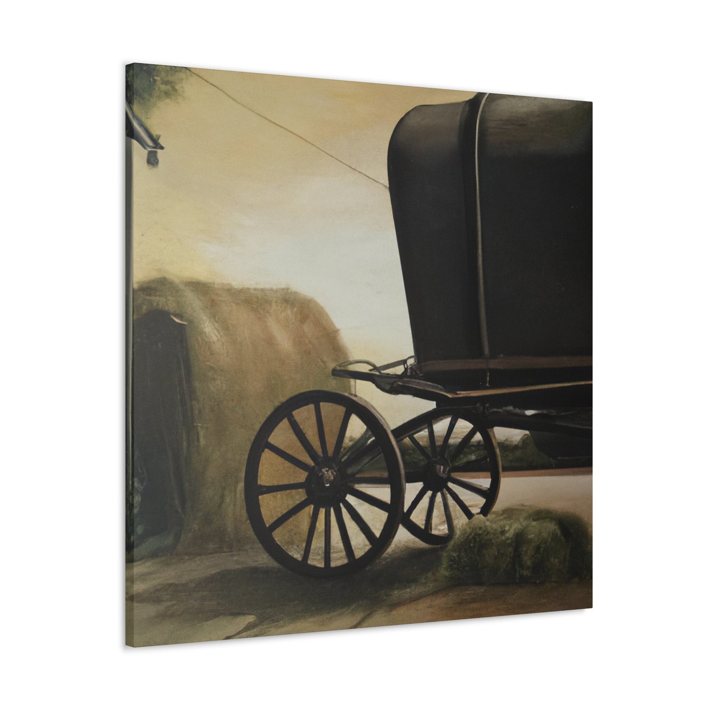 Hay Wagon Fantasia. - Canvas