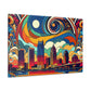 "Sunset Serenade: Tampa" - Canvas