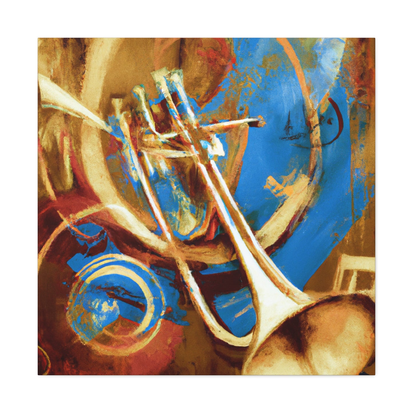 "Trombone in Transcendence" - Canvas