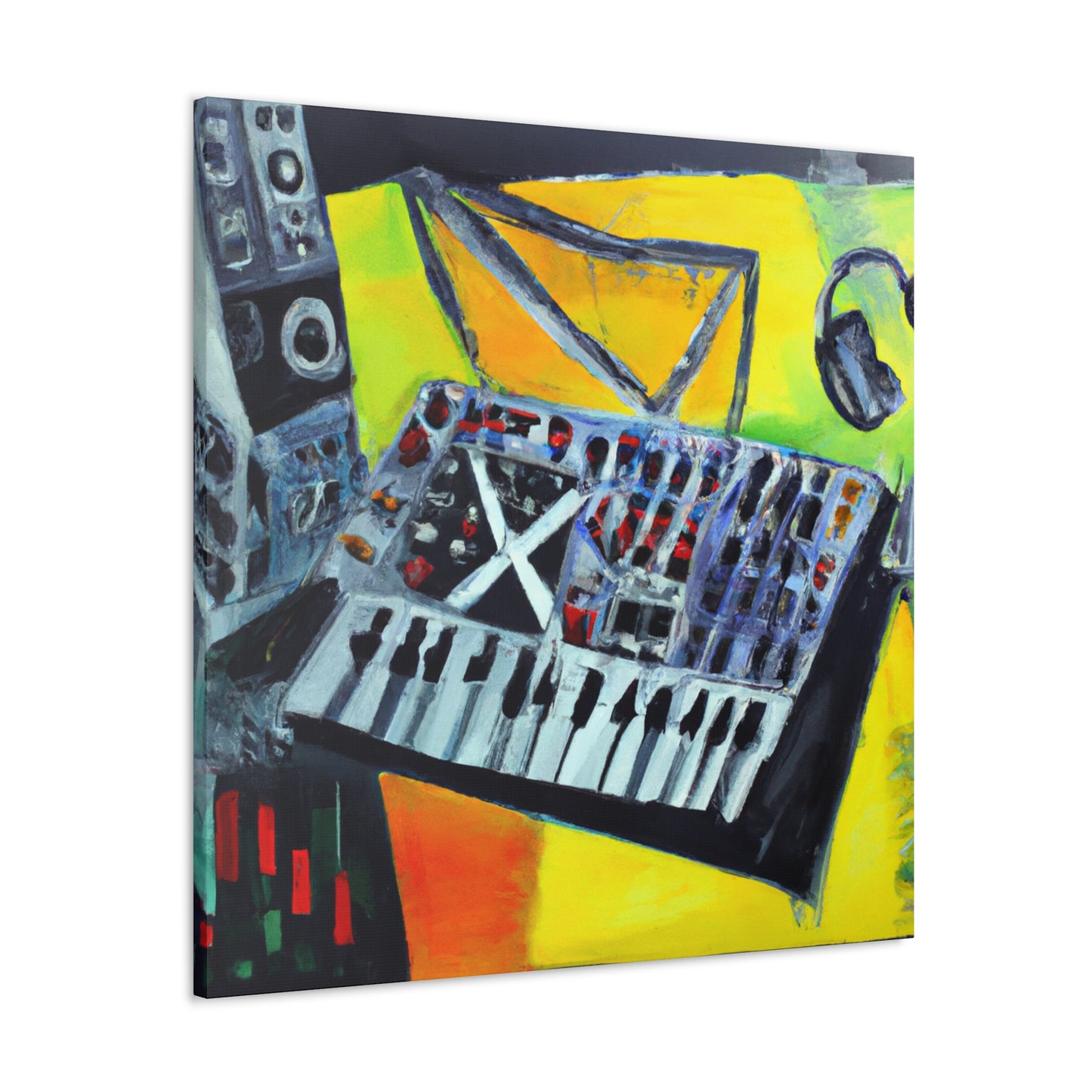 "Mixing Board Illumination" - Canvas