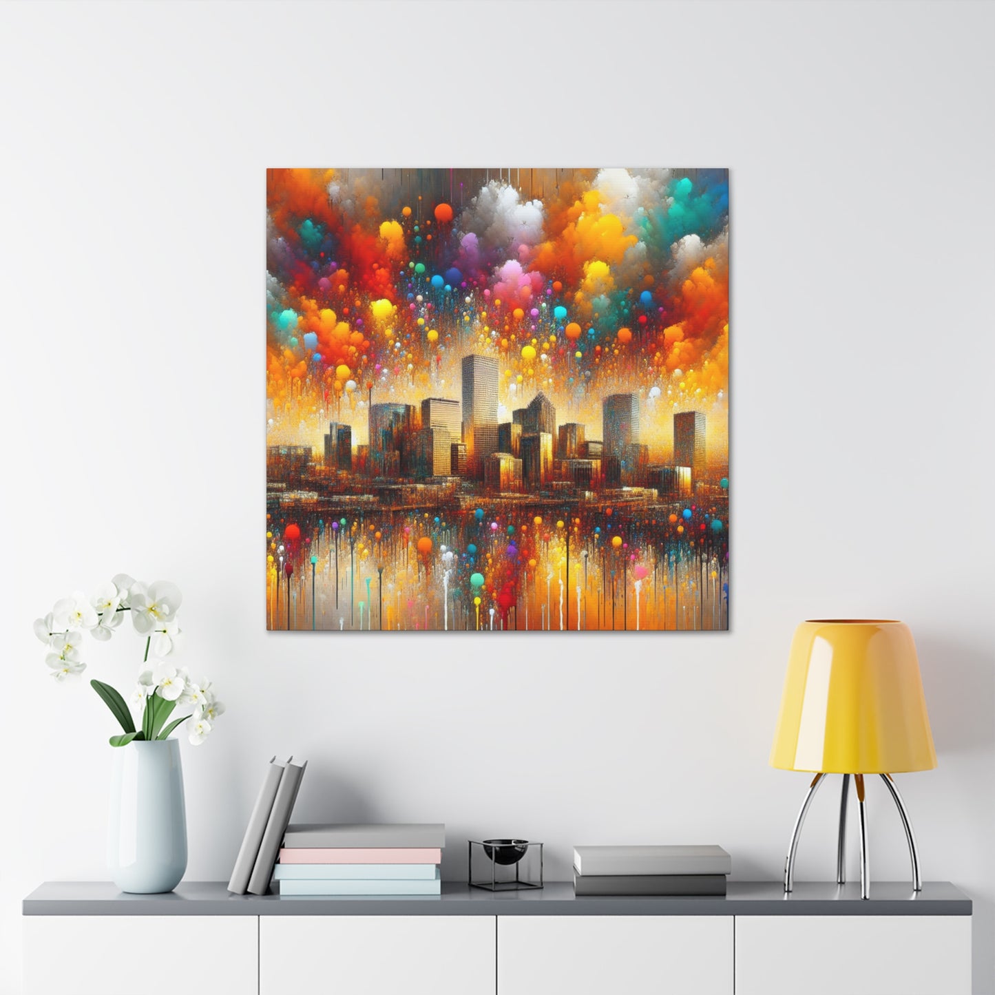 "Enigmatic Denver Dreams" - Canvas