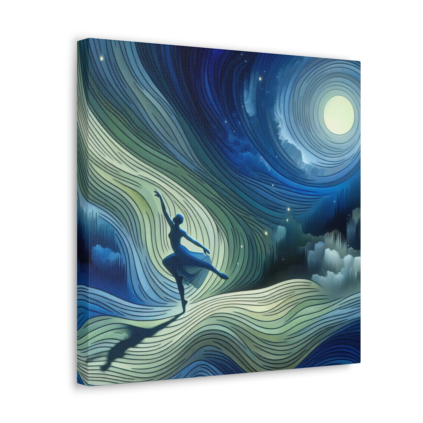 Whirling Dreams Unveiled - Canvas