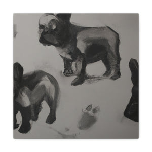 French Bulldog Majesty - Canvas