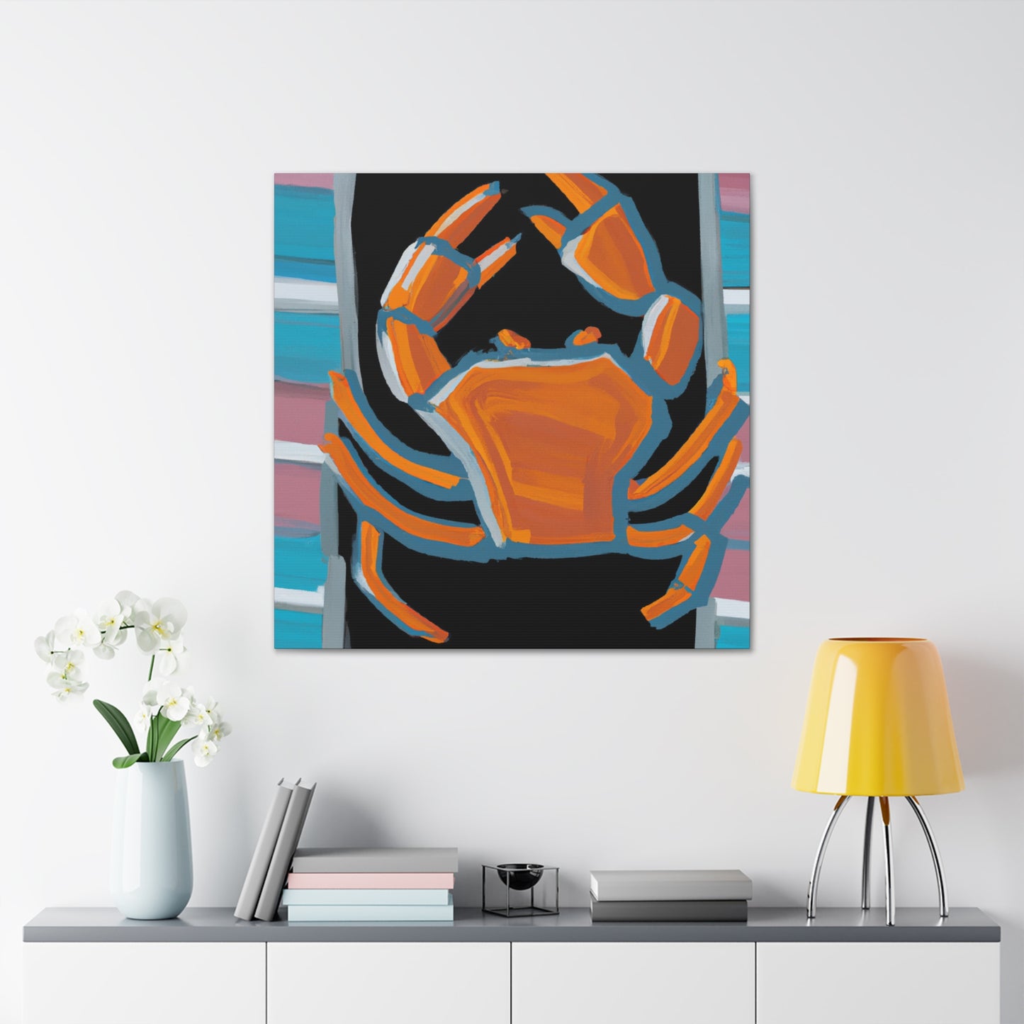 Crab Street Masterpiece - Canvas