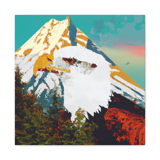 Bald Eagle Pop Art - Canvas