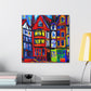 "Tudor Pop Fauvism" - Canvas