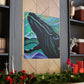 Humpback Whale DecoReflection - Canvas