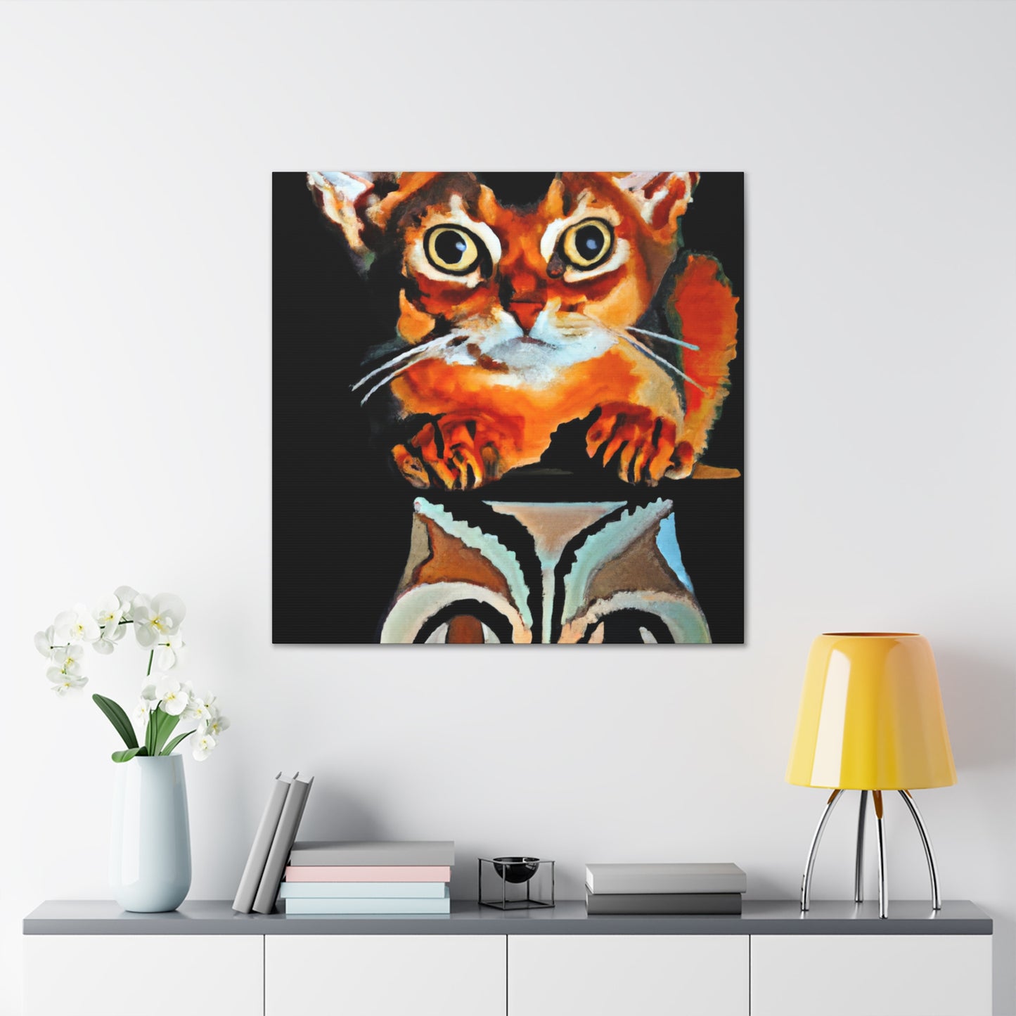 Abyssinian Abyss Mystery - Canvas