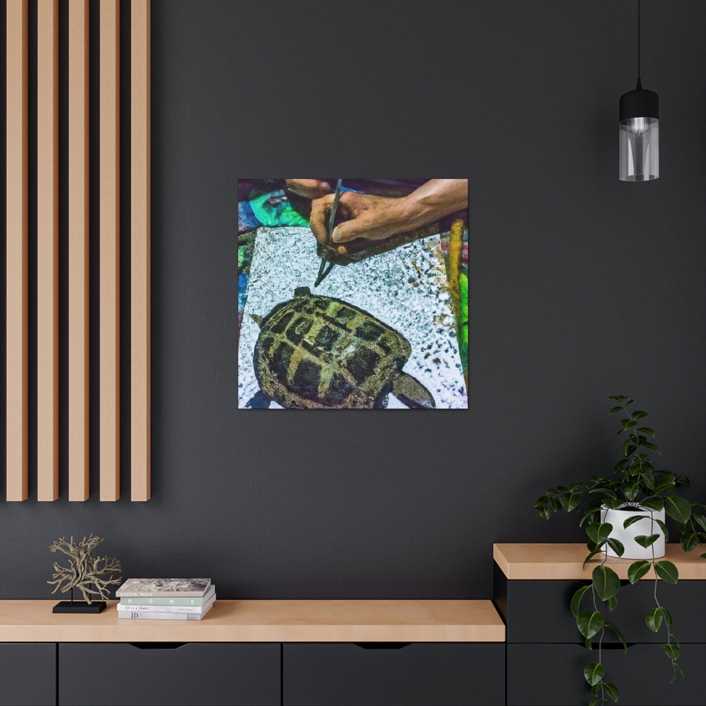 Russian Tortoise Symphony - Canvas