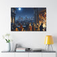 Exuberant Evening Festivities - Canvas