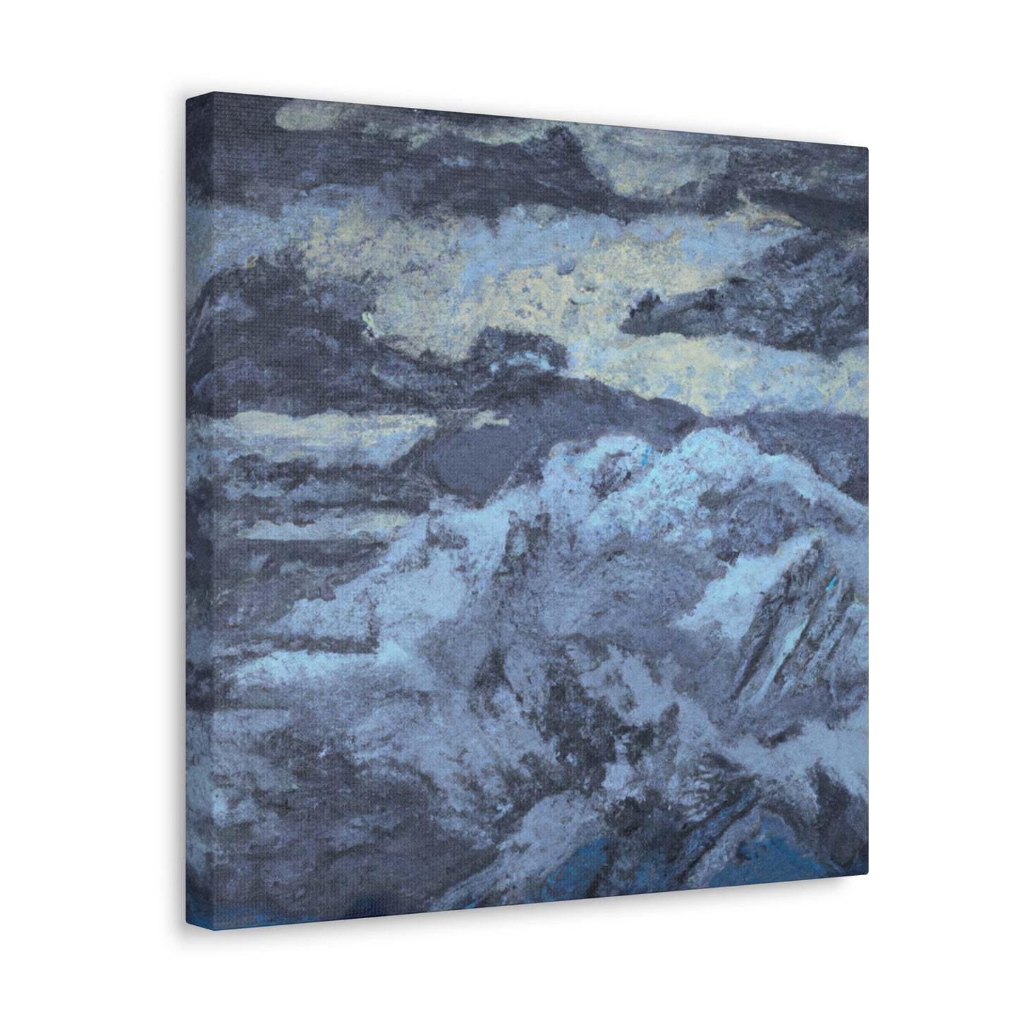 Snow Upon the Mountain - Canvas