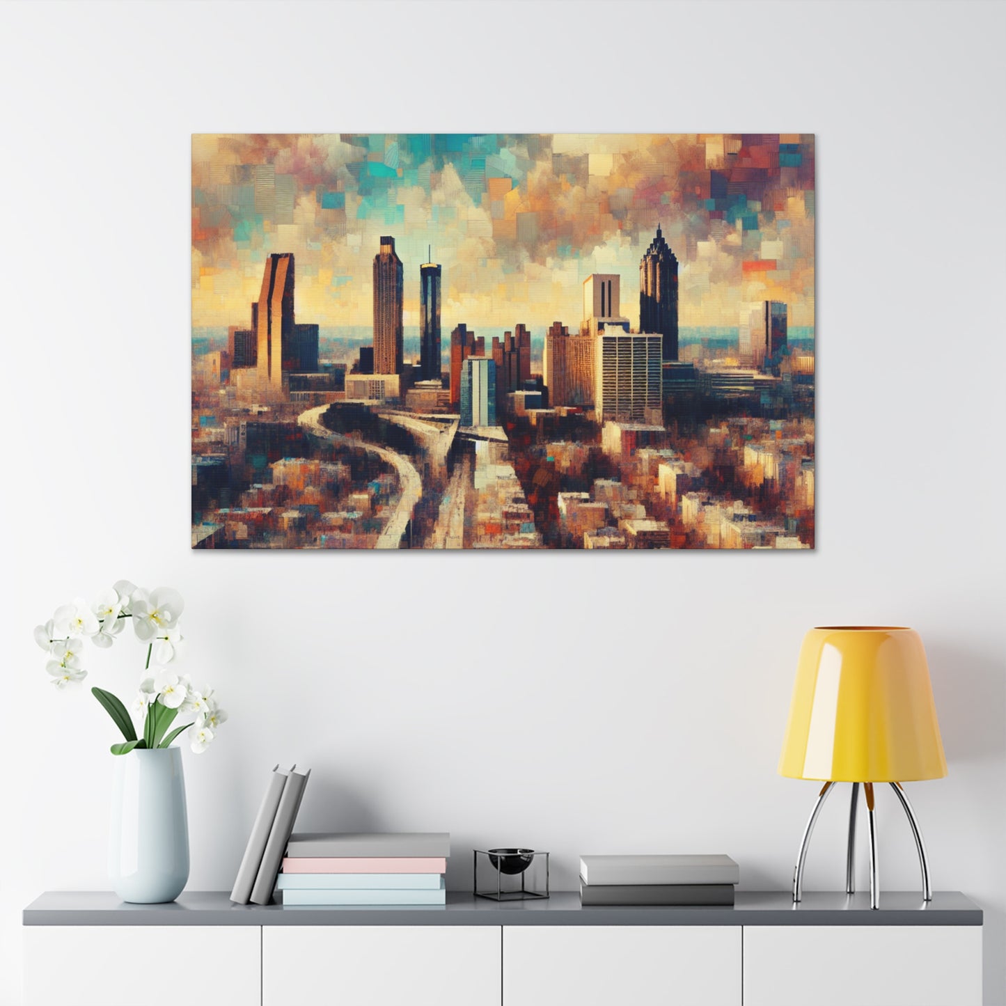 "Southern City Canvas" - Canvas