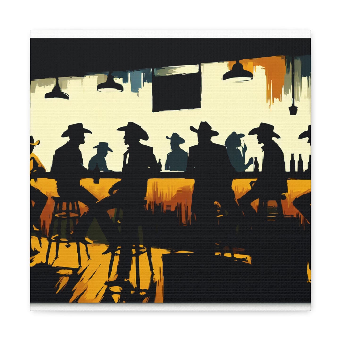 Desert Saloon Serenity - Canvas