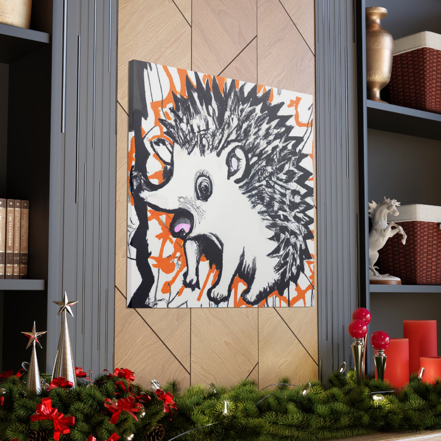 Hedgehog Urban Expression - Canvas