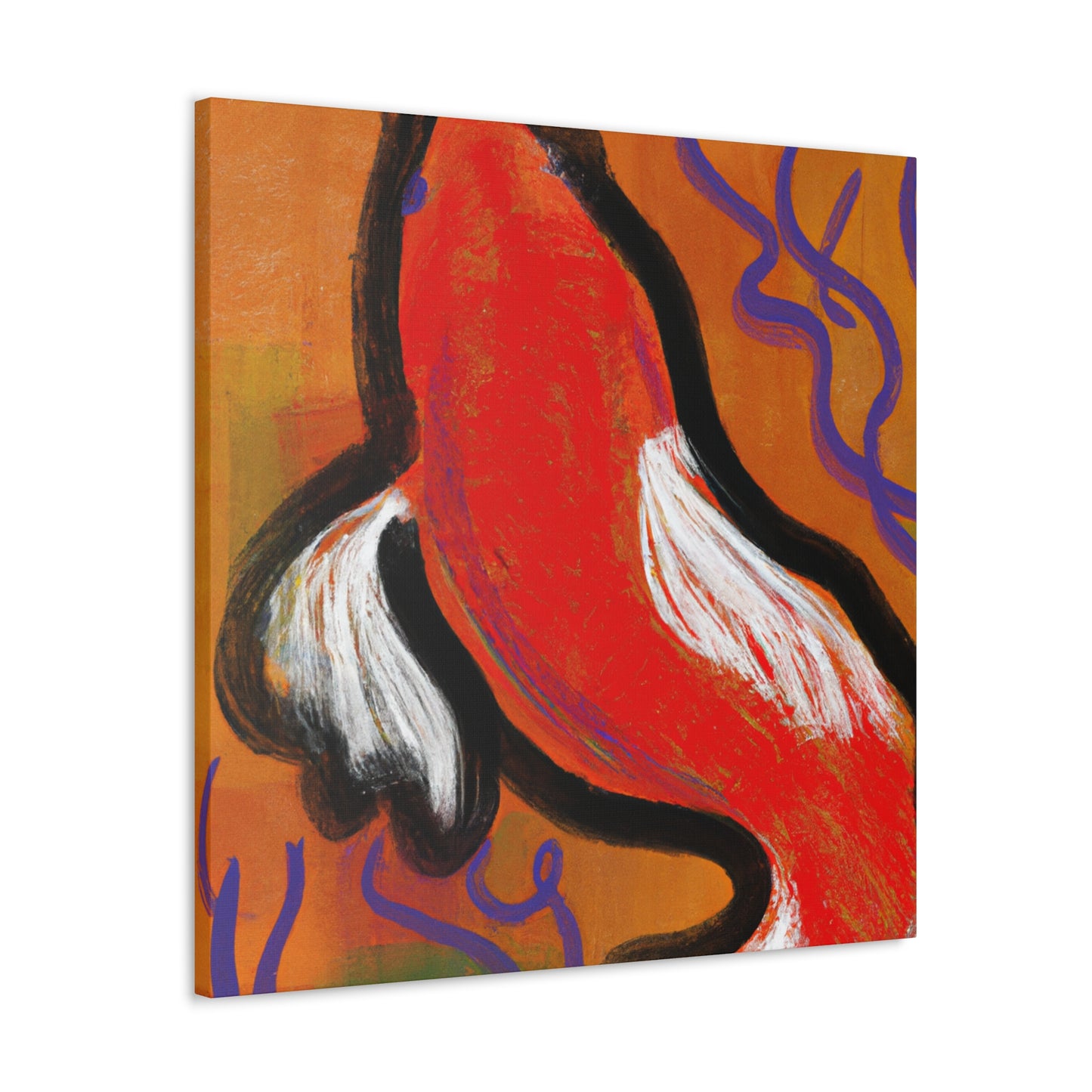 Goldfish in Abstraction - Canvas