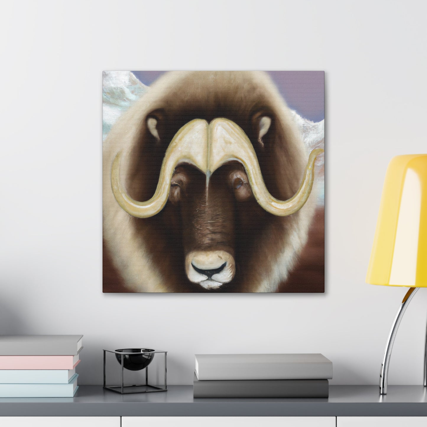 Musk Ox Majestic Power - Canvas