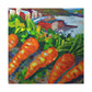 Carrots in Impressionism - Canvas